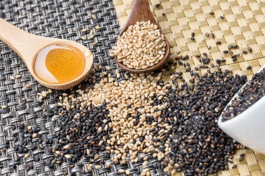 hạt mè có nhiều vitamin b2