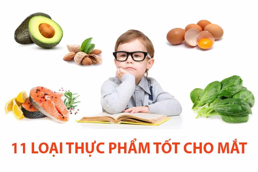 thực phẩm tốt cho mắt