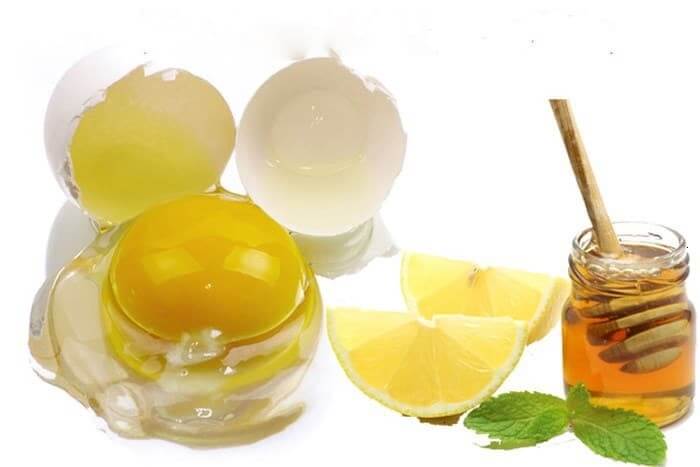 trứng gà chanh mật ong tăng cân hiệu quả