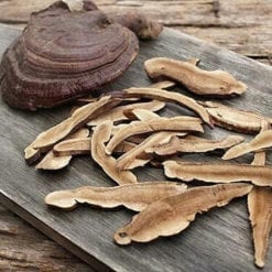 nấm linh chi đỏ thái lát