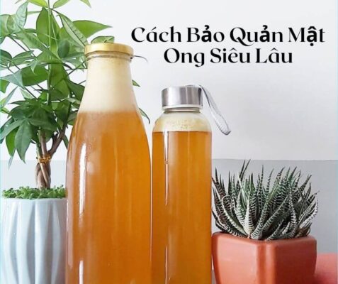 cách bảo quản mật ong